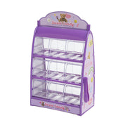 Candy Storage Box 9 Drawer Purple