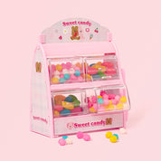 Candy Storage Box 4 Drawer Pink