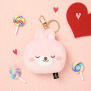 KEYRING FLUFFY RABBIT