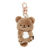 KEYRING ANIMAL SOFT SERIES BROWN SQUIRREL