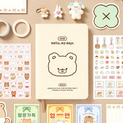 2025 'Hello My Days' Diary - Bear (Ivory)