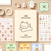 2025 Diary "Hello, My Days" Cat - Ivory