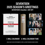 Seventeen 2025 Season's Greetings - Wall Calendar