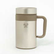 STRAIGHT MUG TUMBLER  420ML BEIGE