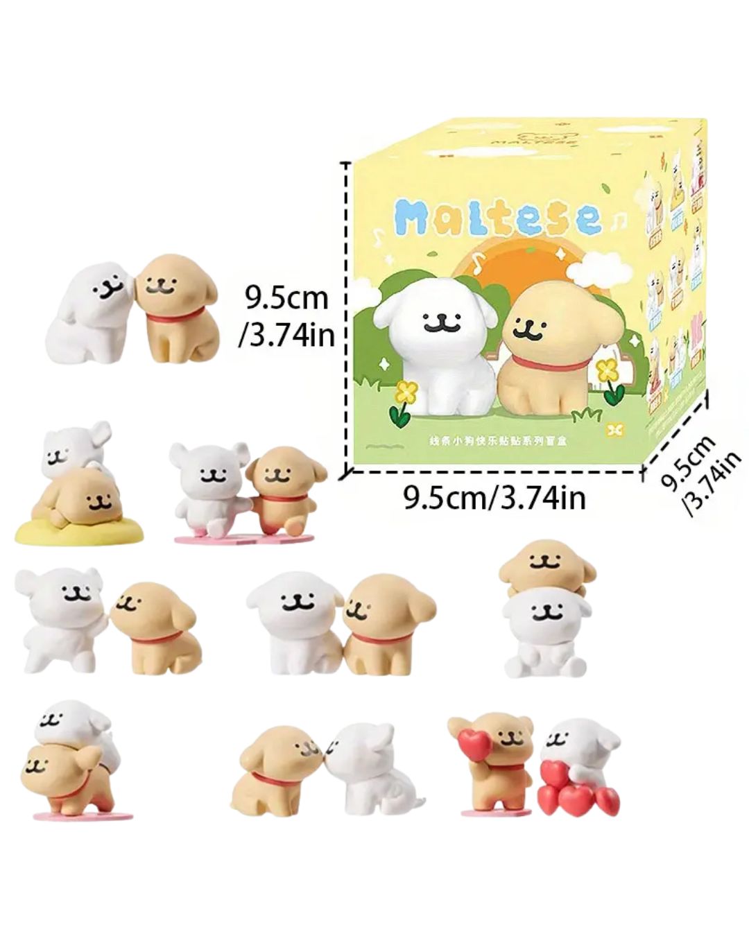 Maltese Happy Snuggling Series Blind Box