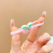 Mini Hair Tie Set of 5 Fruit