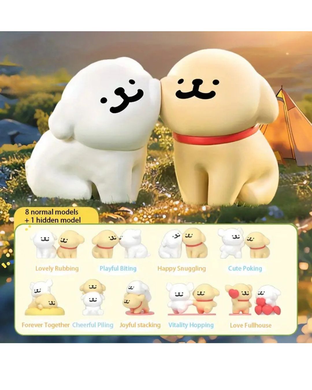 Maltese Happy Snuggling Series Blind Box