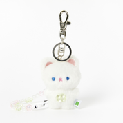 Mini Keyring Clover Charm Cat