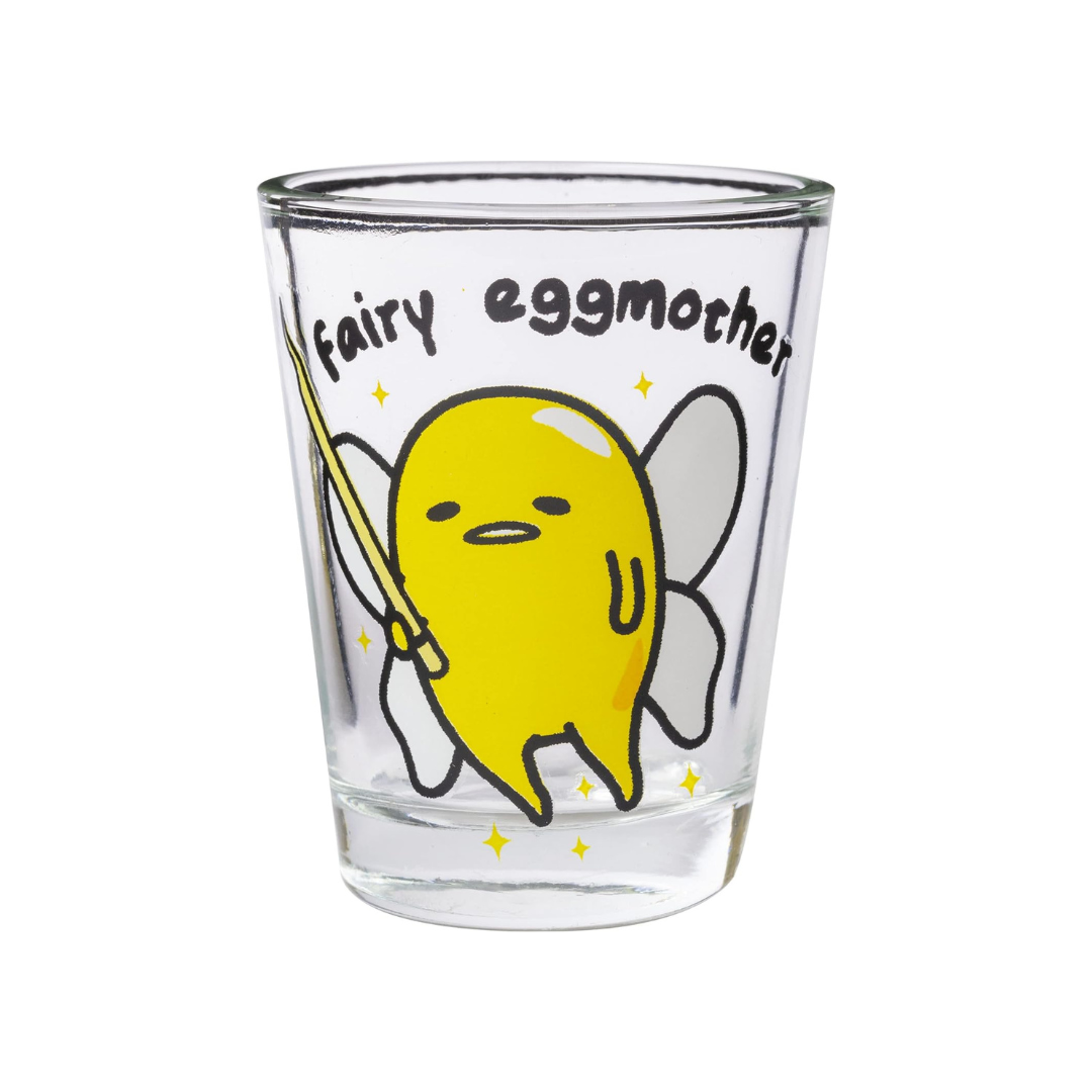 Sanrio Mini Shot Glass (1.5oz) - Gudatama Egg Styles