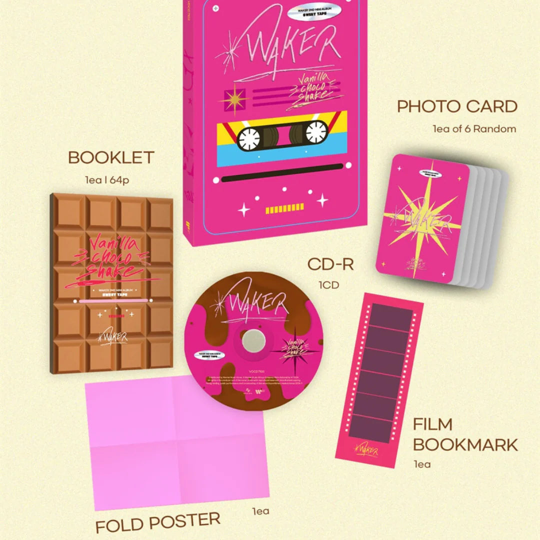 Waker 2nd Mini Album "Sweet Tape"