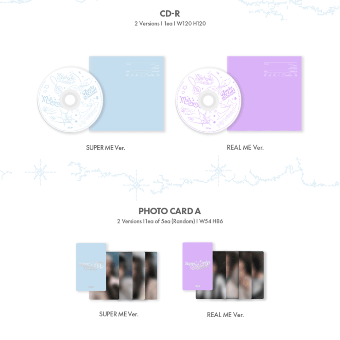 ILLIT 1st Mini Album "Super Real Me" (Set + Weverse Ver.)  with Weverse POB