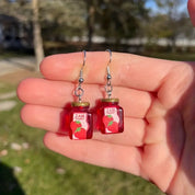 Earrings Strawberry Jam