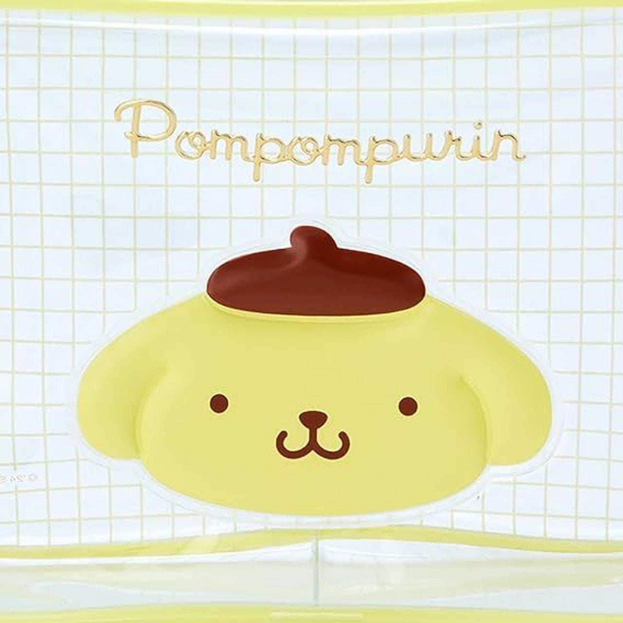 Sanrio Clear Vinyl Pouch Pompompurin