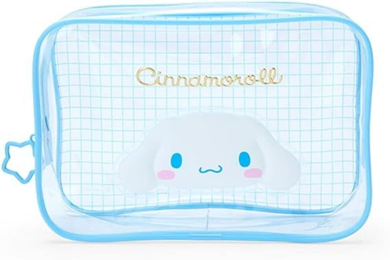 Sanrio Clear Vinyl Pouch Cinnamoroll