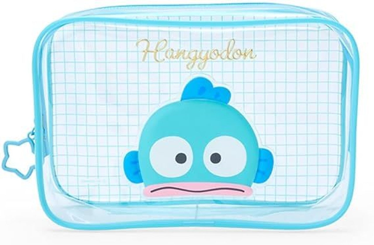 Sanrio Clear Vinyl Pouch Hangyodon