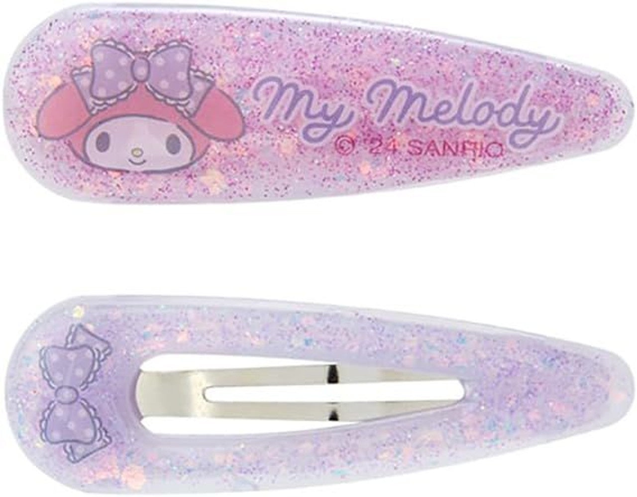 Sanrio Hair Clip Glitter Set My Melody