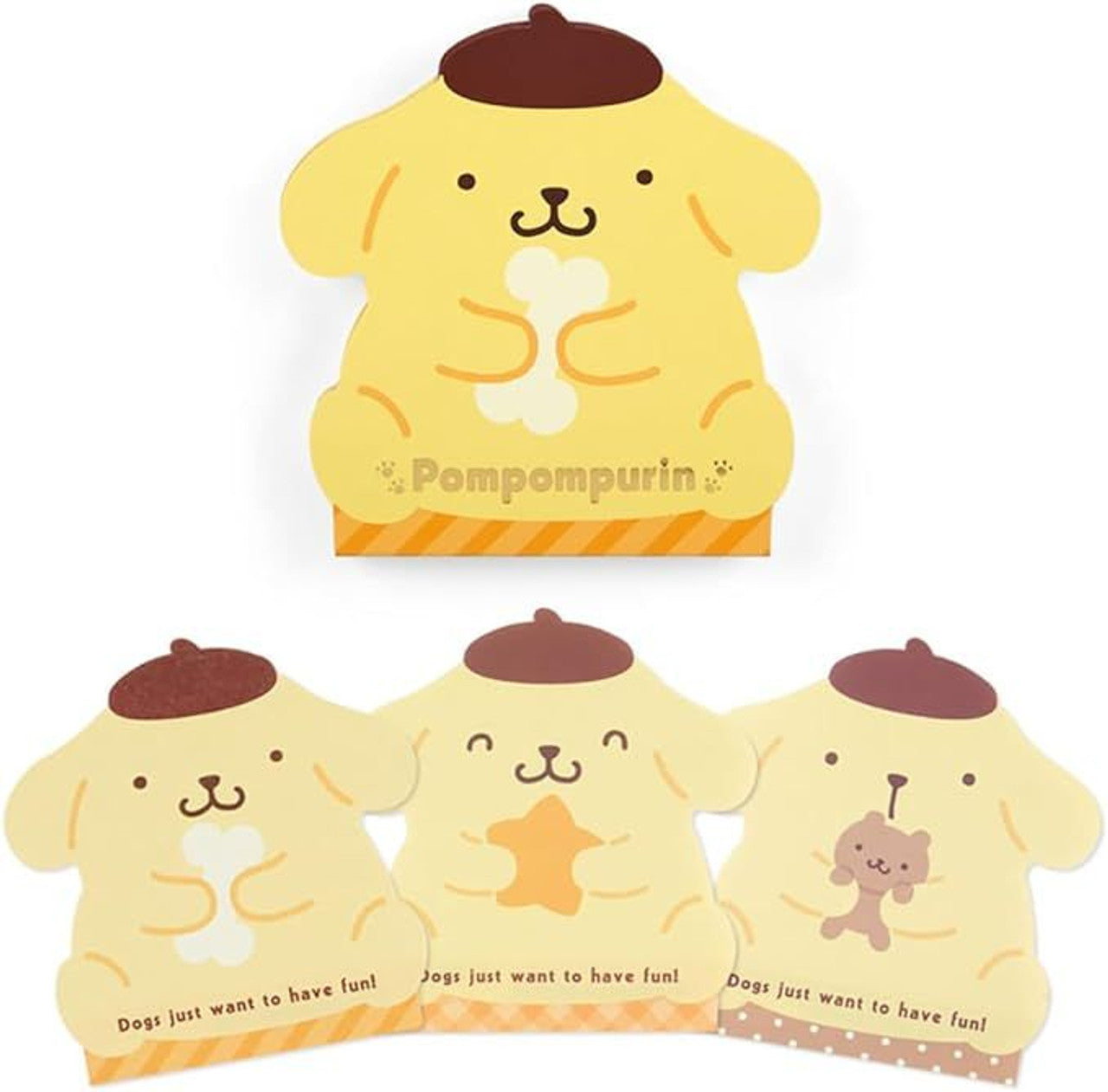 Sanrio Character Shaped Memo Pompompurin