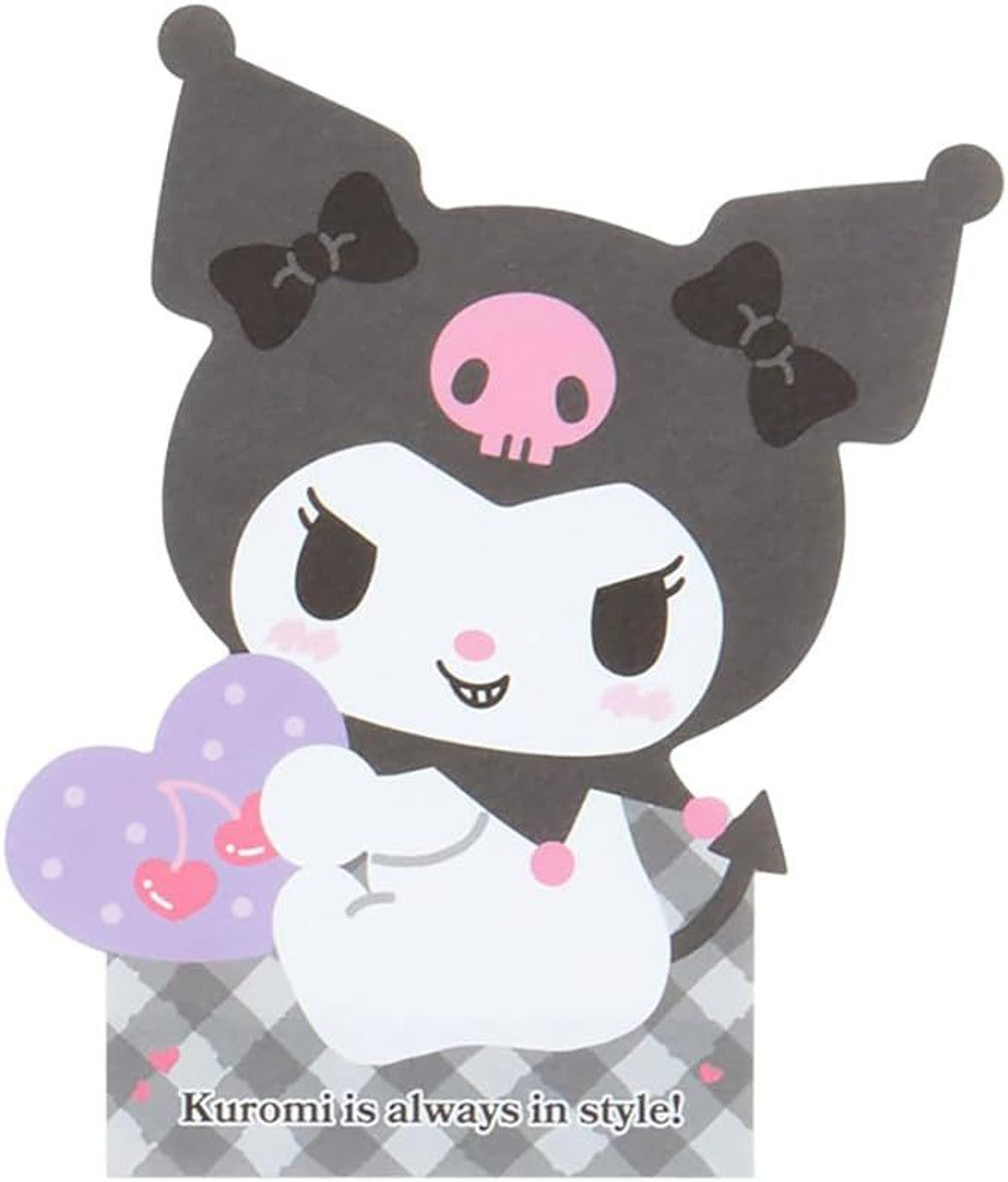 Sanrio Character Shaped Memo Kuromi