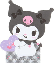 Sanrio Character Shaped Memo Kuromi