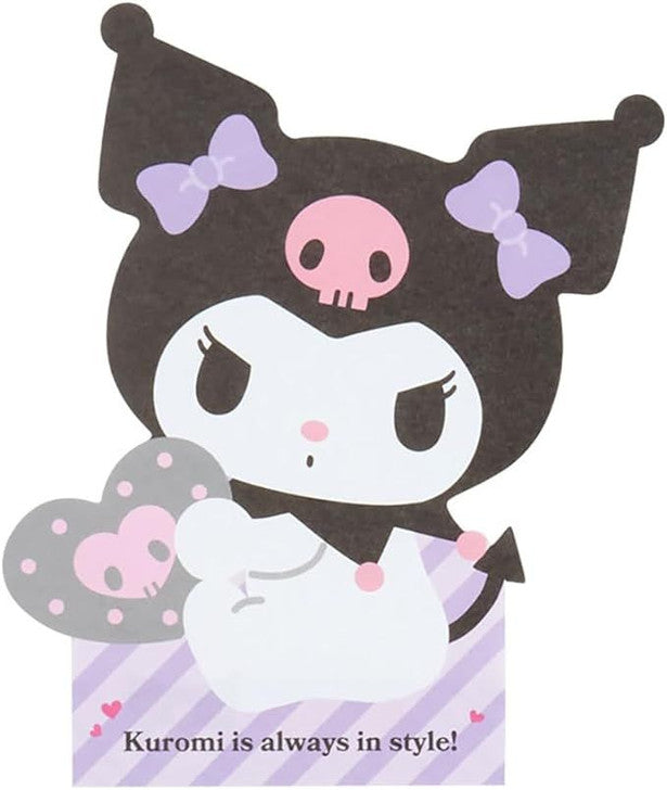 Sanrio Character Shaped Memo Kuromi