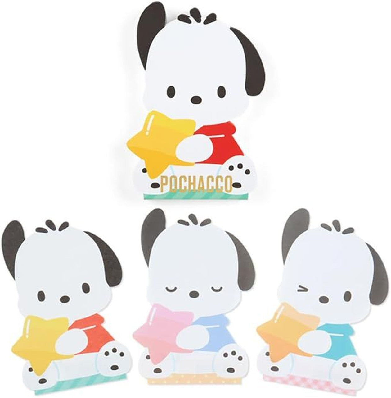 Sanrio Character Shaped Memo Pochacco