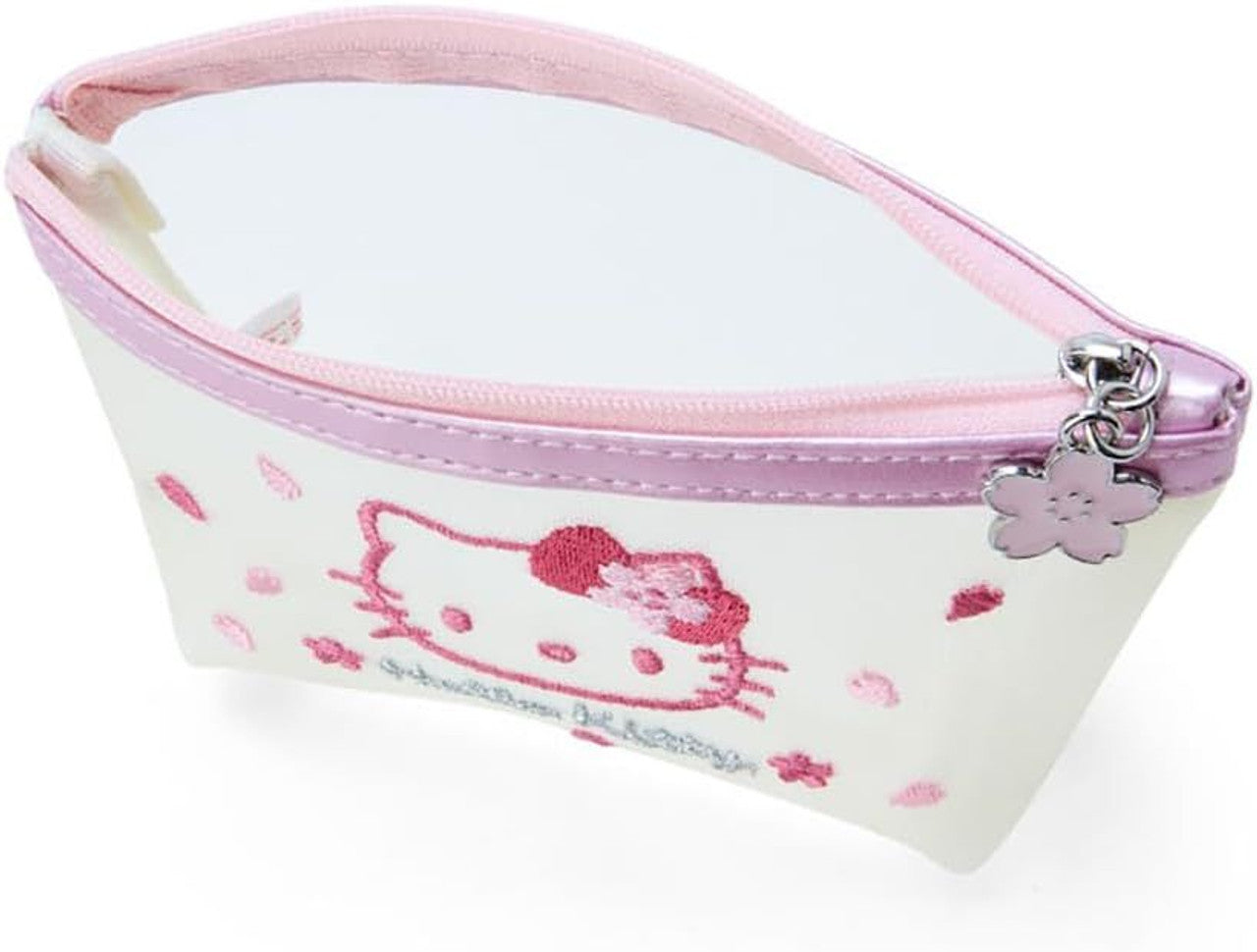 Sanrio Mesh Pouch Sakura Hello Kitty