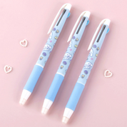 Sanrio Erasable 3-Color Ballpoint Pen - Cinnamoroll