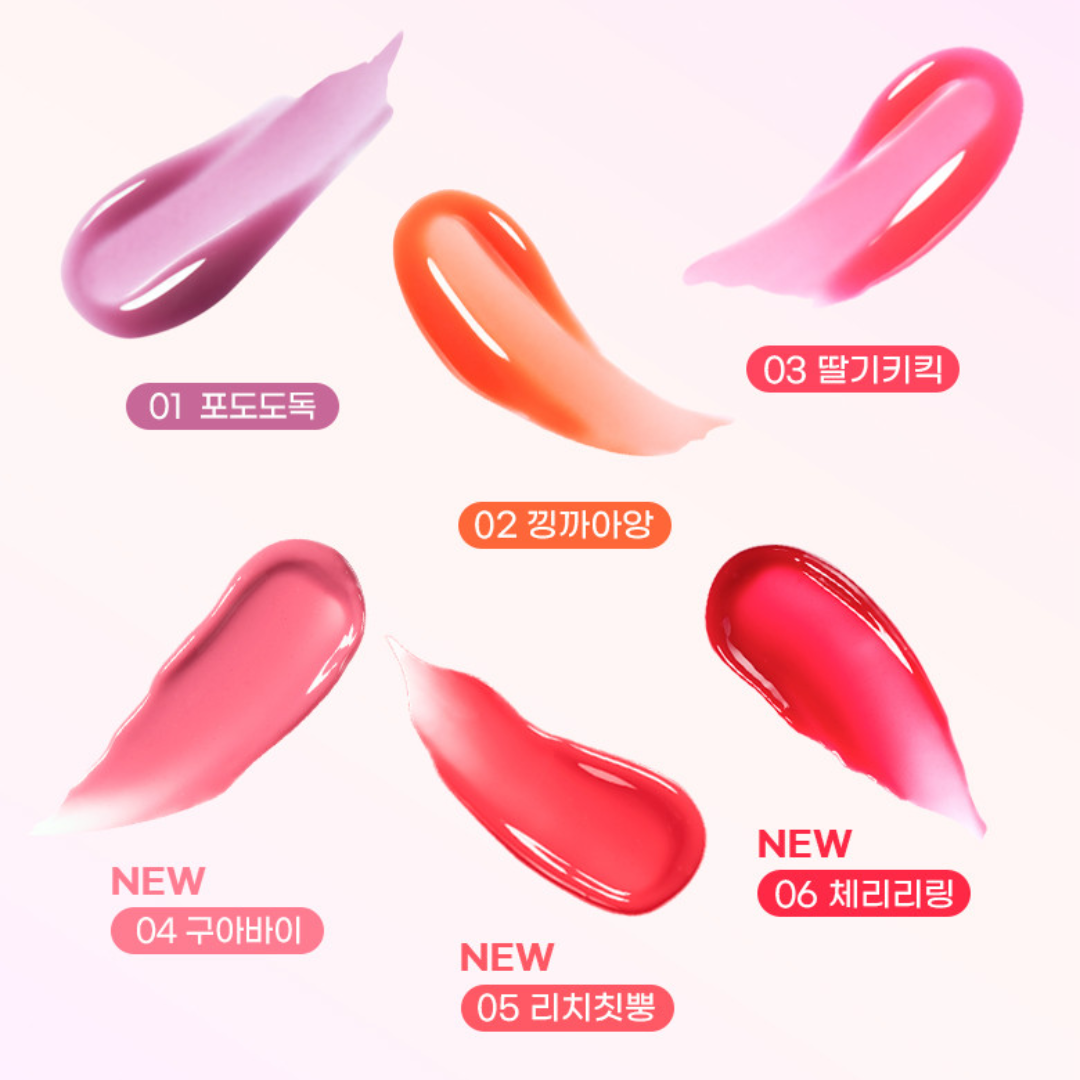 colorgram - Fruity Glass Gloss (6 Colors)