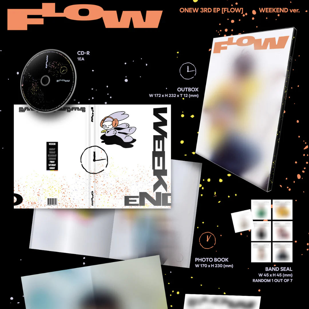 ONEW (SHINEE) - 3rd Mini Album [FLOW] (Photobook Ver.)