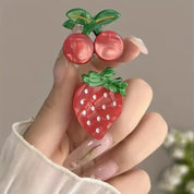 Mini Hair Clip Set of 2 Fruit