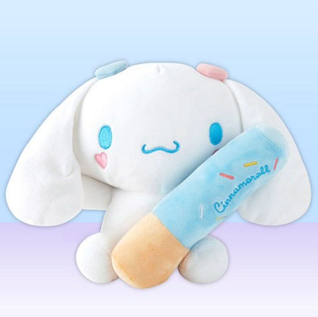 Sanrio Chocolate 'Pepero' Snack Plush (25cm) - Cinnamoroll V.2