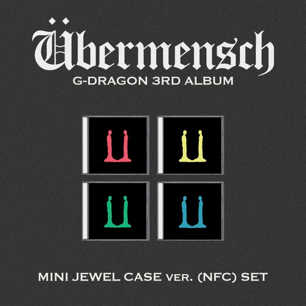 G-Dragon 3rd Album "Ubermensch" (Mini Jewel Case Ver.) (NFC)