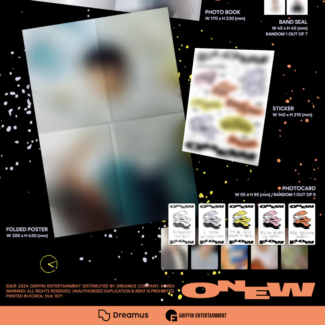 ONEW (SHINEE) - 3rd Mini Album [FLOW] (Photobook Ver.)