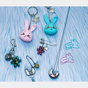 NewJeans Bunnies Club Tokki Keyring