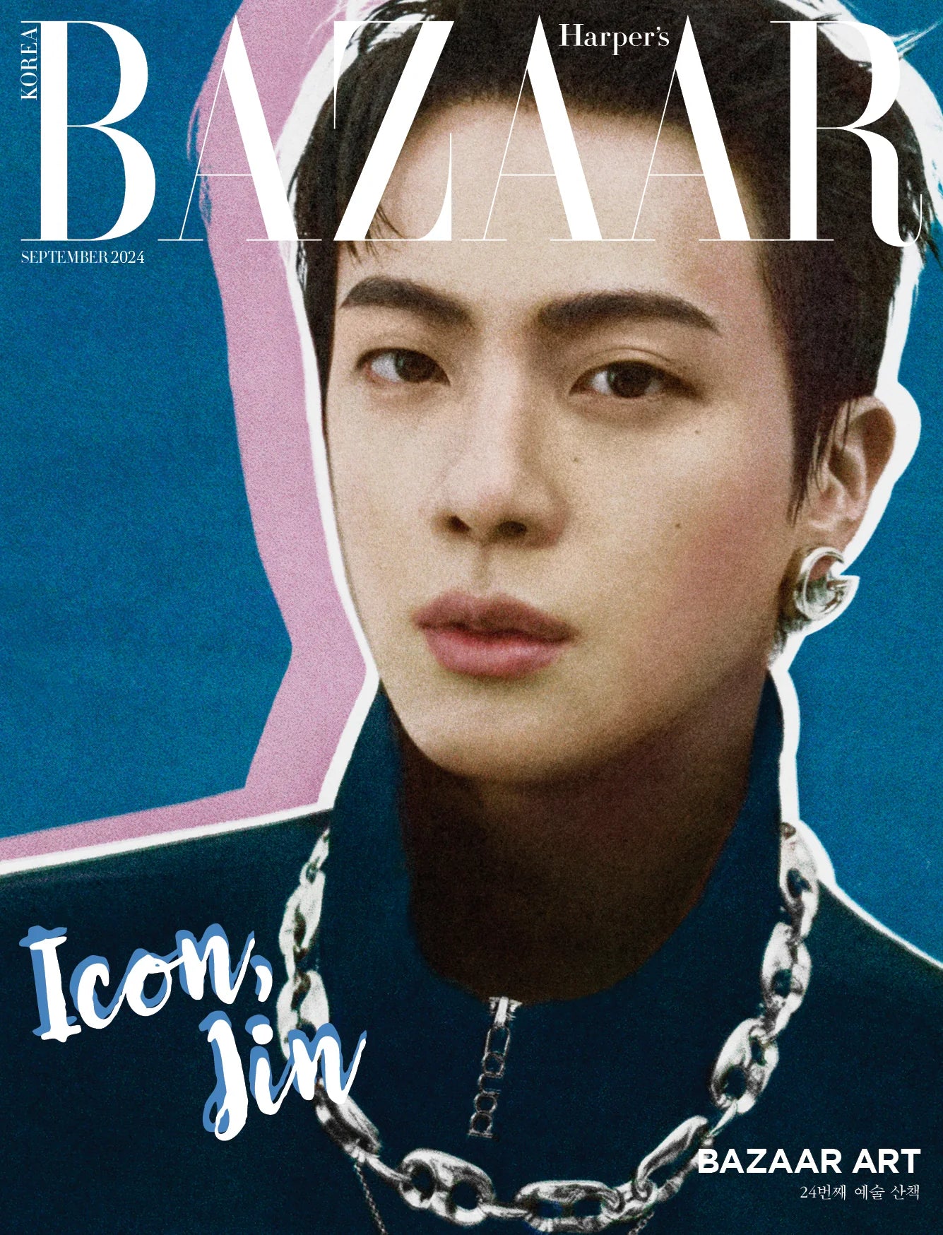 BAZAAR 2024.9 (COVER: BTS JIN)