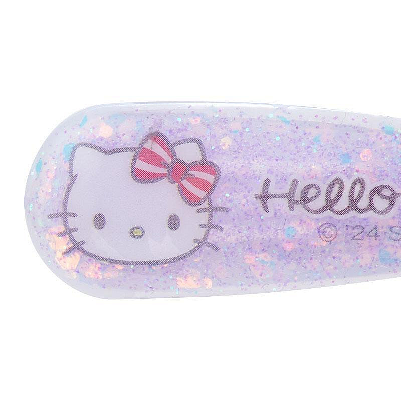 Sanrio Hair Clip Glitter Set Hello Kitty