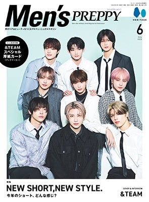 MENS PREPPY - JAPAN 2024.06 (Cover : &TEAM)