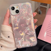 iPhone Gradient Love Heart Phone Case