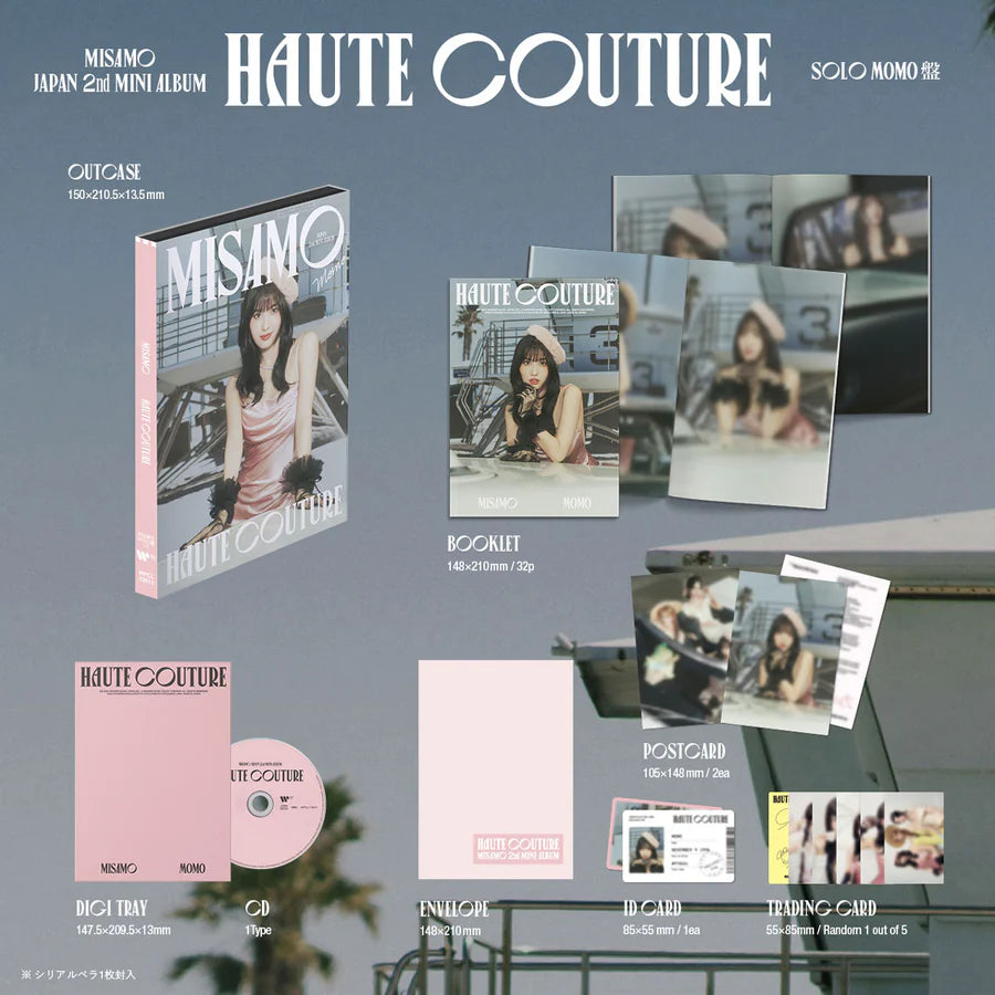 Twice MiSaMo 2nd Japan Mini Album "Haute Couture" [Limited Edition] Solo Ver.