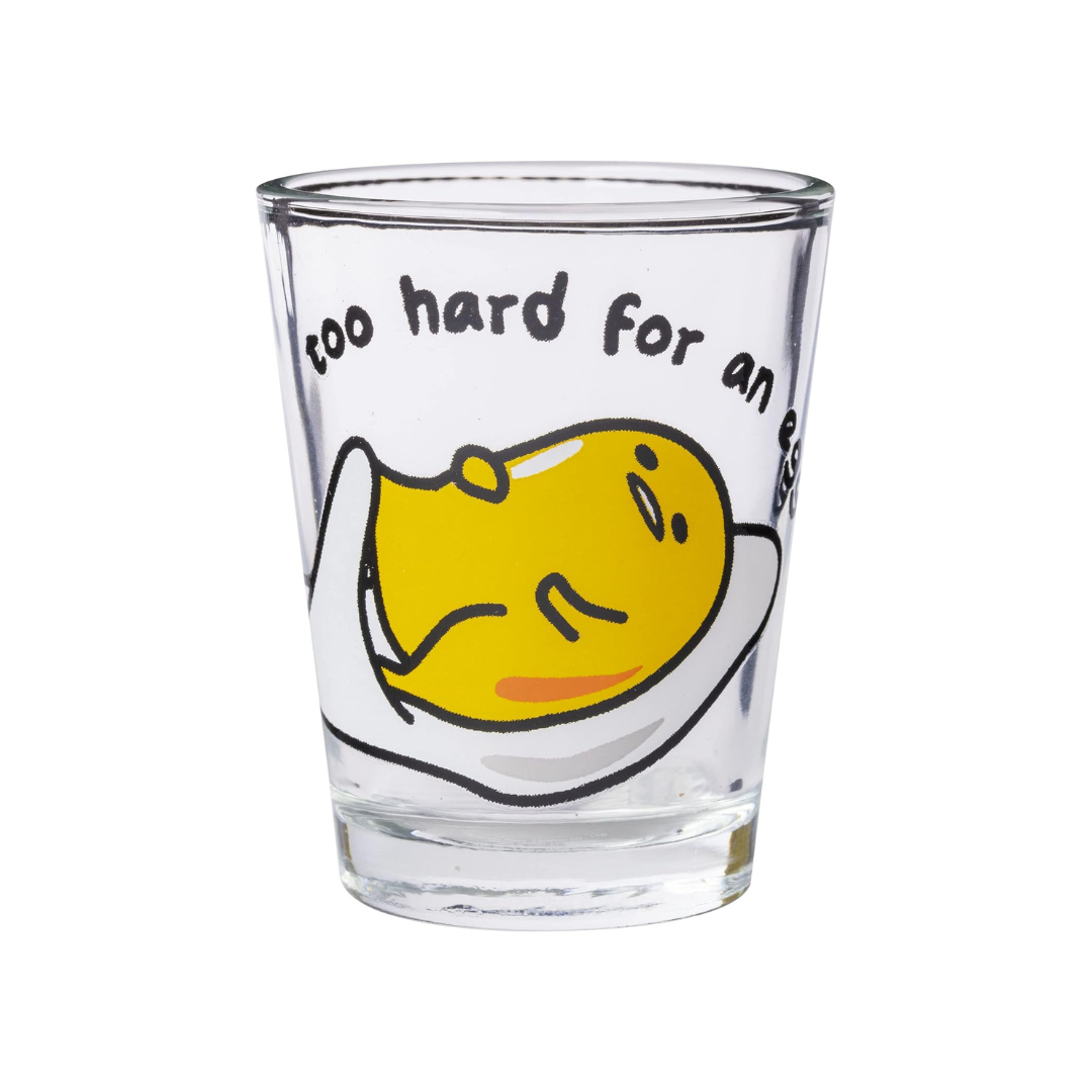 Sanrio Mini Shot Glass (1.5oz) - Gudatama Egg Styles