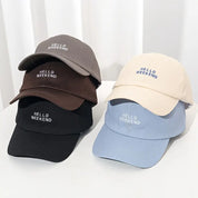 Ball Cap Hello Weekend