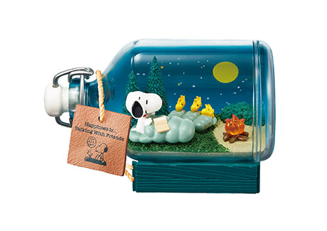 Re-ment Snoopy & Friends Terrarium Happiness with Snoopy