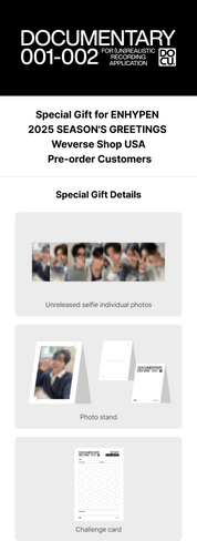 [Pre-Order] 2025 ENHYPEN SEASON’S GREETINGS + Weverse Shop POB