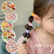 Mini Hair Tie Set of 5 Cartoon