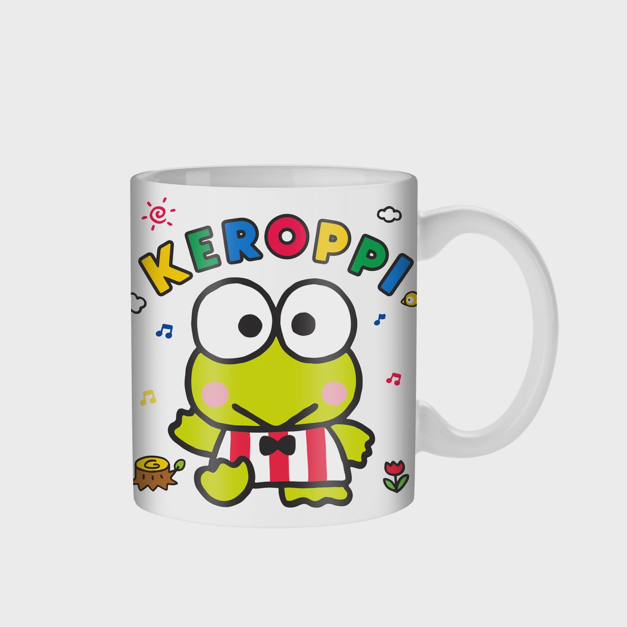 Sanrio Keroppi Sitting Hugging Pear Ceramic Mug (20oz) – Amuse Ground