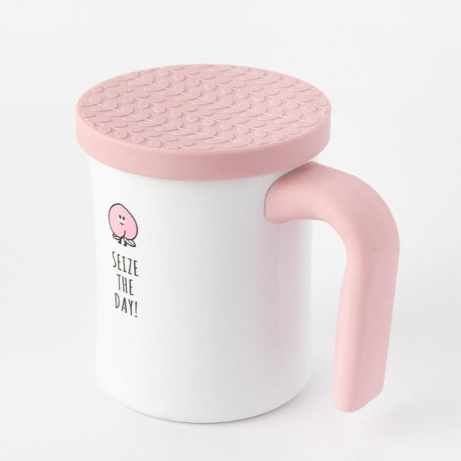 MUG CUP W/CAP PINK