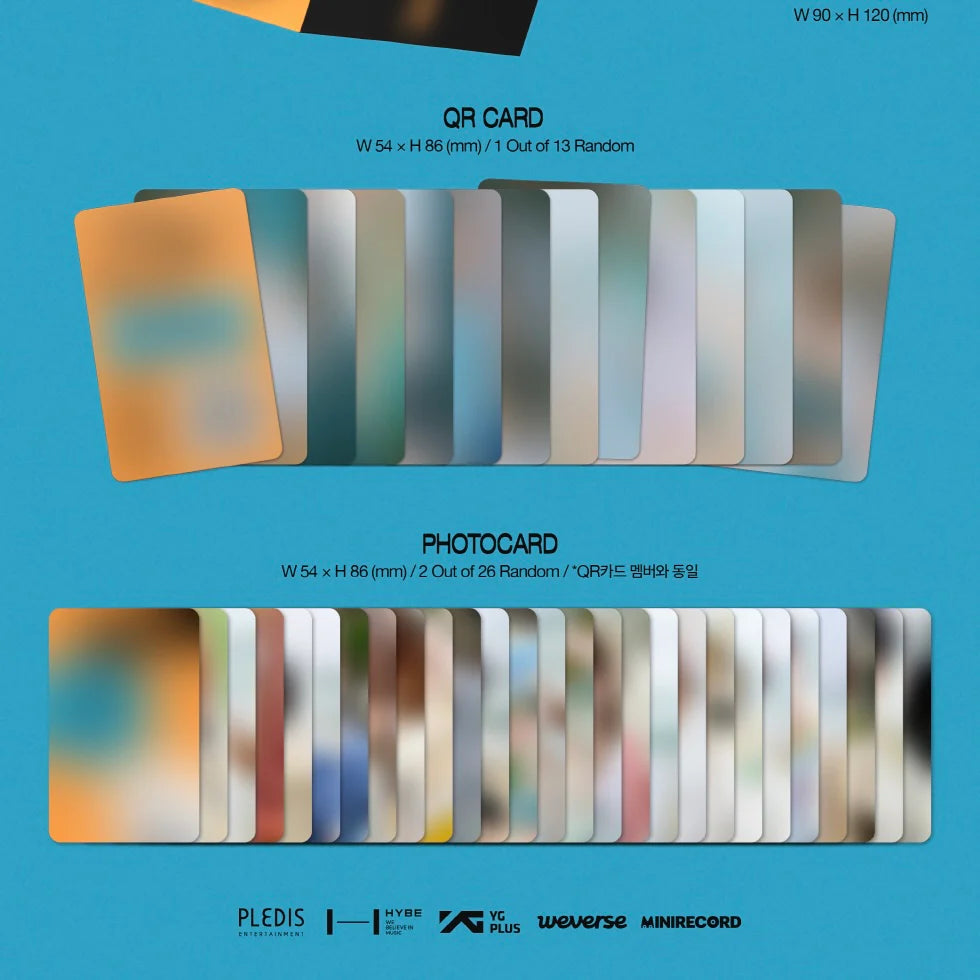 Seventeen 12th Mini Album "Spill The Feels" (Weverse Ver.) + Weverse POB