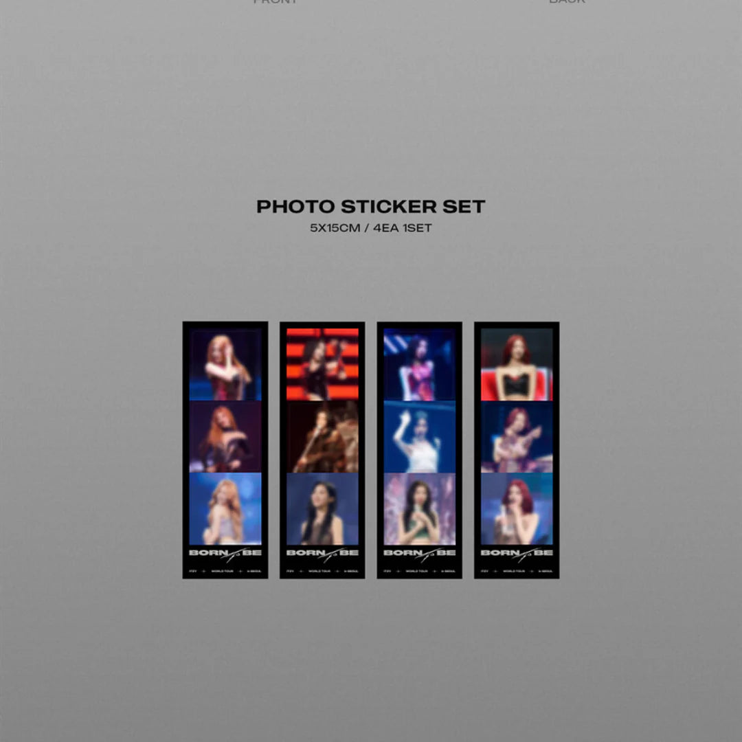 ITZY - 2ND WORLD TOUR [BORN TO BE] IN SEOUL BLU-RAY + POB