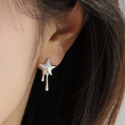 Earrings Melting Star