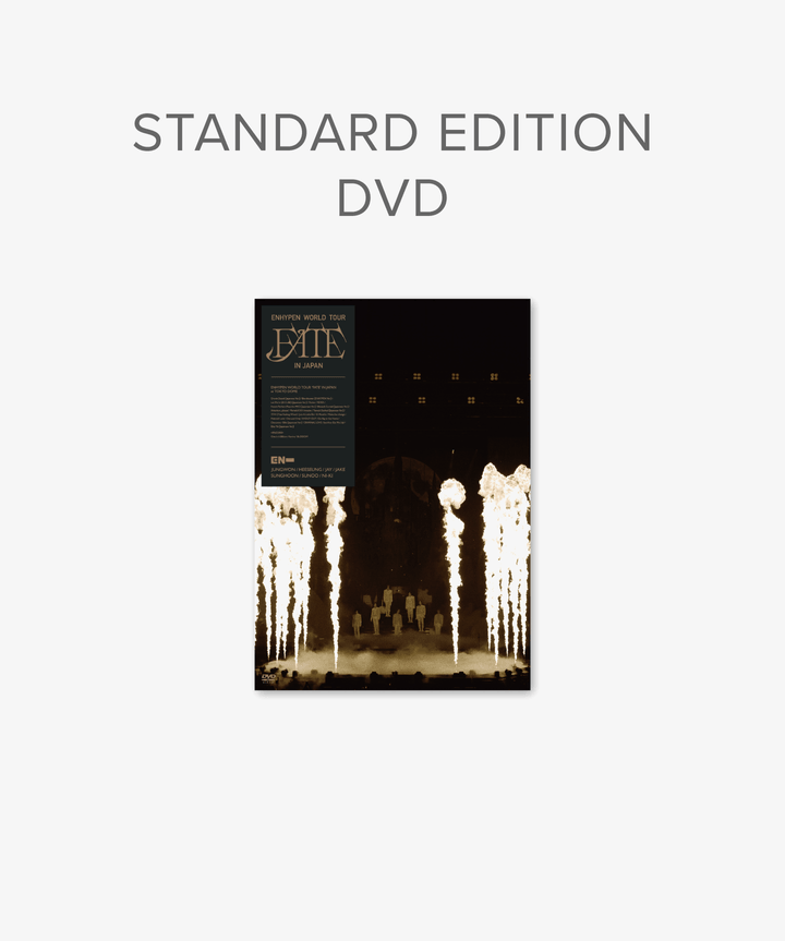 ENHYPEN - World Tour 'FATE' In Japan [Standard Edition] (2 DVD) + POSTCARD POB